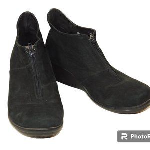 Dr. Zen Walky Suede Leather Wedge Comfort Shoes Size 43 (US Size 10.5)